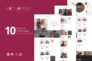 Katharine – Modern Fashion Blog WordPress Theme