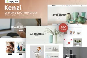 Kenzi – Ceramics & Pottery Decor Shopify Theme