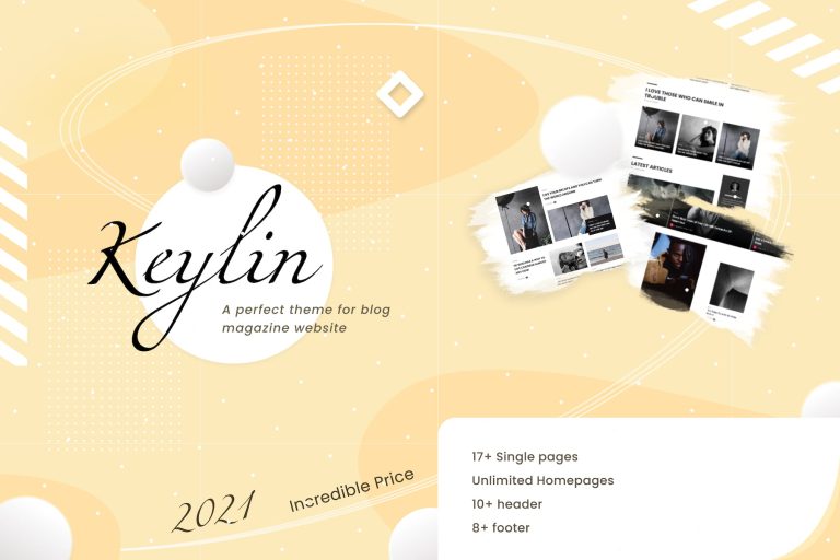 Keylin WordPress Theme