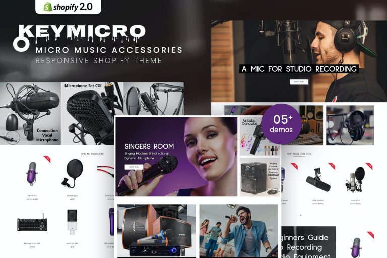 Keymicro – Micro Music Accessories Shopify Theme
