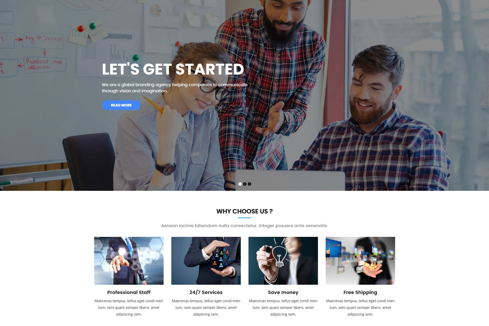 Kiamo- Responsive Business 1.3.4 WordPress Theme