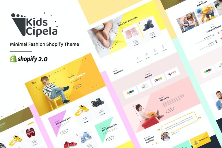 Kids Cipela – Kids Shoe Store Theme