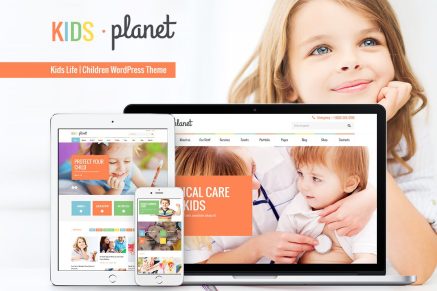 Kids Planet- A Multipurpose Children 2.2.13 WordPress Theme