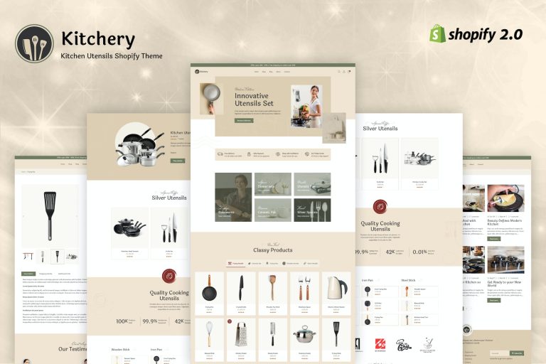 Kitchery – Kitchen Appliances Shopify Theme