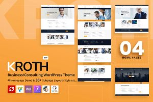 Kroth – Business/Consulting WordPress Theme