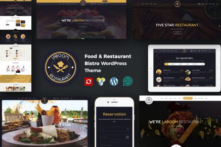 La Boom- Food & Restaurant Bistro 2.7 WordPress Theme