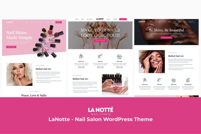 LaNotte – Nail Salon WordPress Theme
