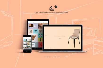 Lapa- Minimal & Modern WooCommerce 1.7.0 WordPress Theme