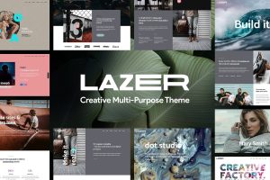 Lazer – Creative Multi-Purpose WordPress Theme