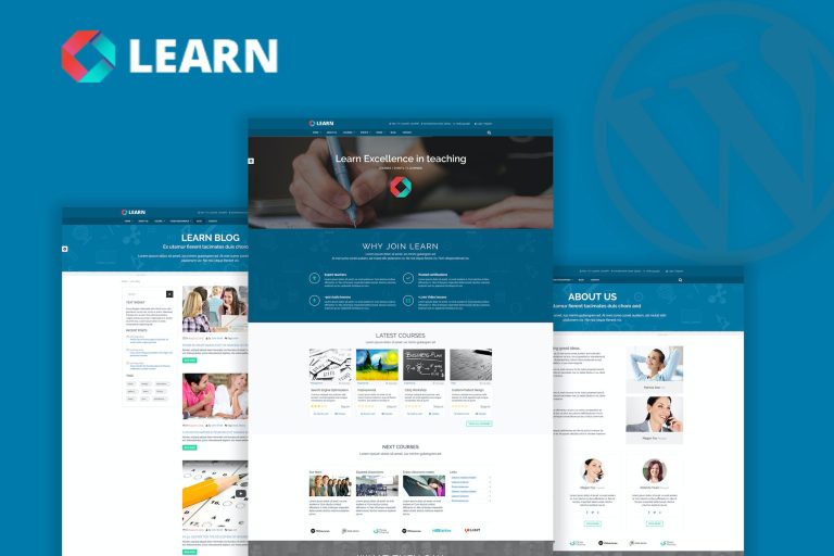 Learn – Education, eLearning WordPress Theme