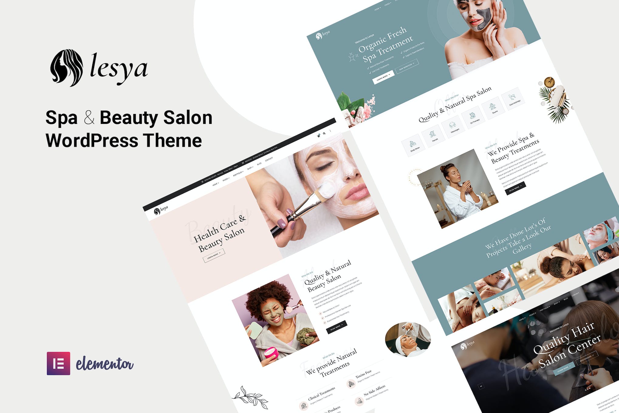 Lesya- Beauty Salon & Spa Massage 1.7.3 WordPress Theme