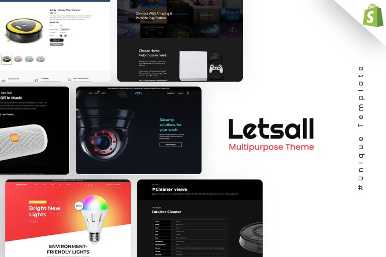 Letsall – Single Product Shop Shopify Theme