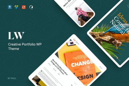 Lewis- Creative Portfolio 1.0.1 WordPress Theme