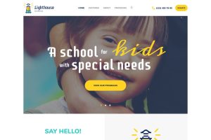 Lighthouse – School for Handicapped Kids WordPress Theme