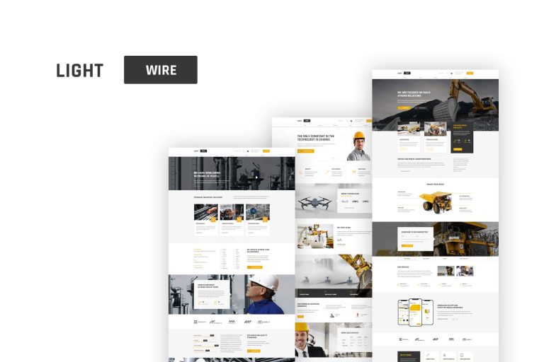 Lightwire – Construction And Industry Theme