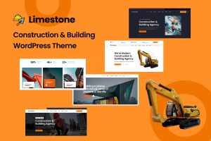 Limestone – Construction Building WordPress Theme