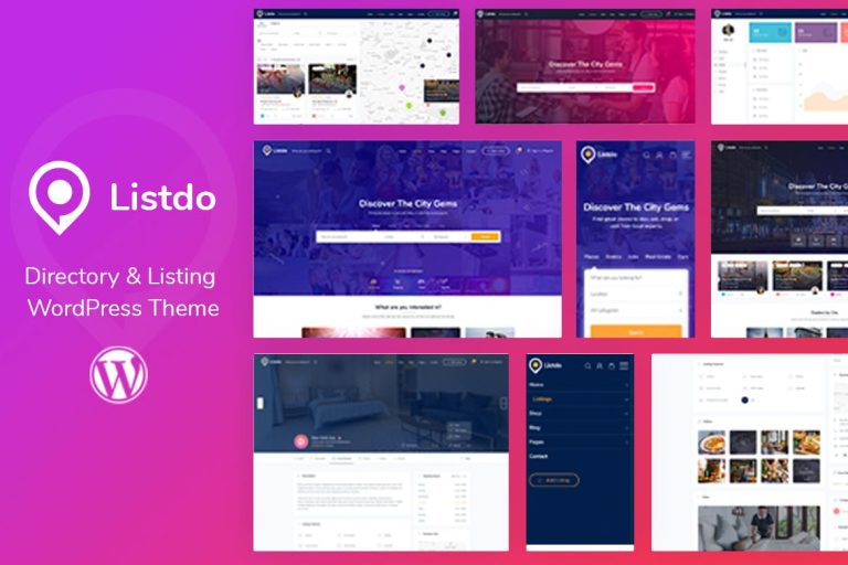 Listdo – Directory Listing WordPress Theme