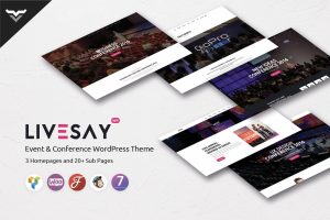 Livesay – Event & Conference WordPress Theme