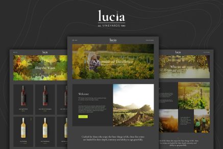 Lucia- Wine 1.8 WordPress Theme