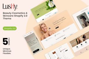Lushy – Beauty Cosmetics & Skincare Shopify Theme