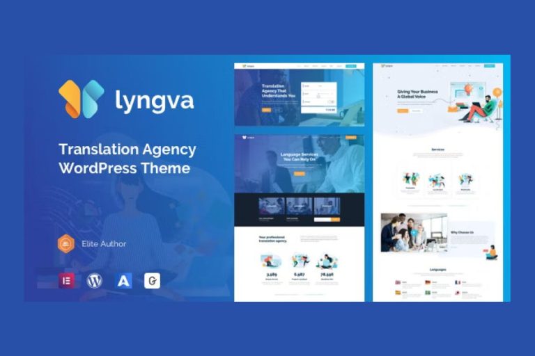 Lyngva – Translation Agency WordPress Theme
