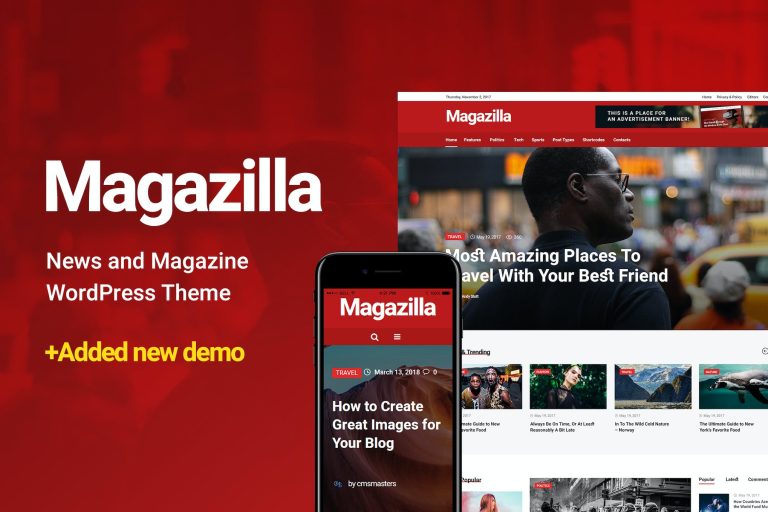 Magazilla – News & Magazine WordPress Theme