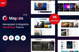 Magezix – Newspaper & Magazine WordPress Theme