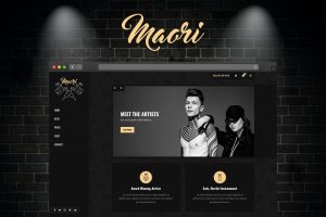Maori – Tattoo Studio WordPress Theme