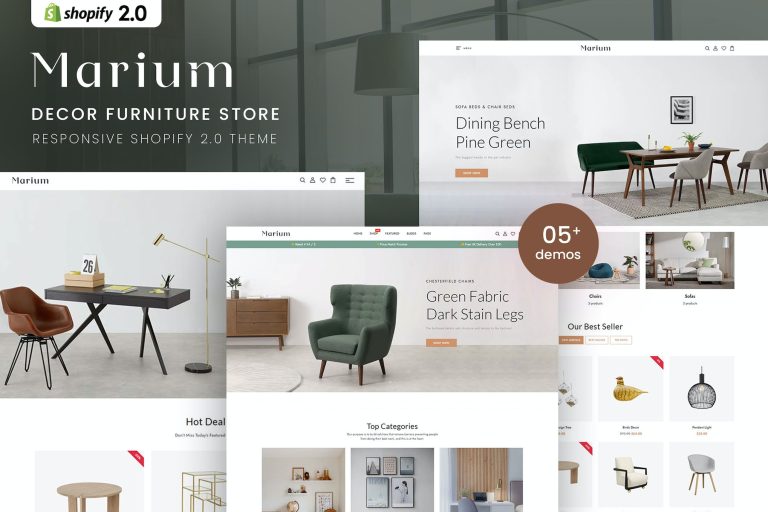 Marium – Decor Furniture Store Shopify Theme