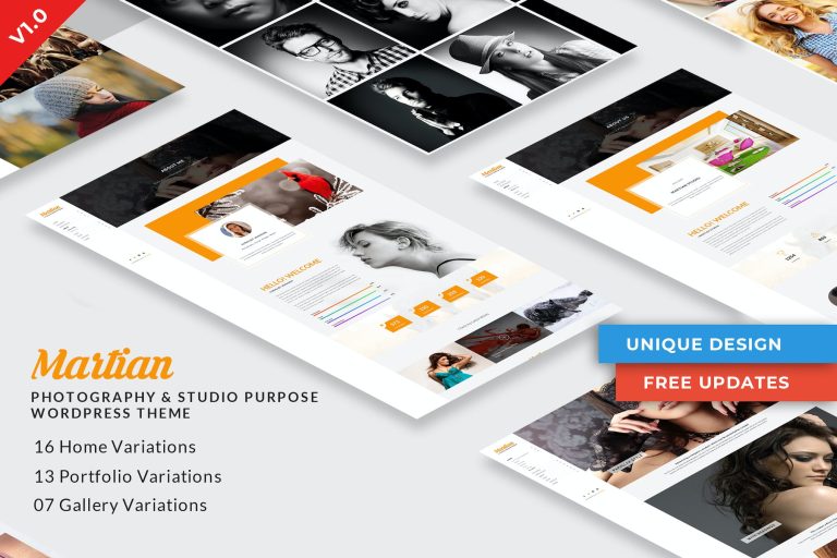 Martian – Studio Purpose HTML Template