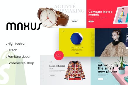 Maxus - Multi Store Responsive Shopify Theme