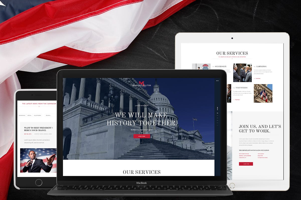 MCKinney's Politics 1.2.7 WordPress Theme