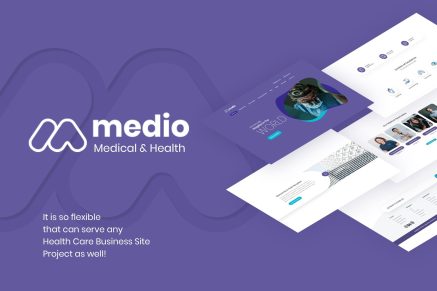 Medio- Medical Organization 1.5 WordPress Theme