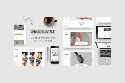 Melbourne- Portfolio 1.4.2 WordPress Theme