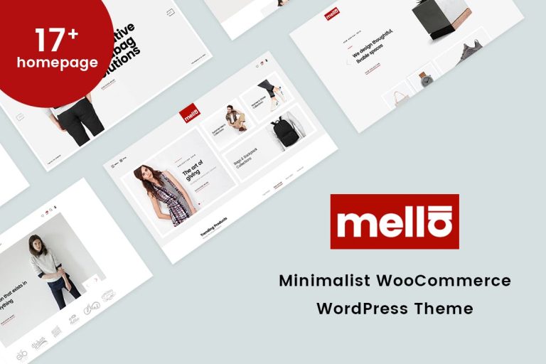 Mella – Minimalist WooCommerce WordPress Theme