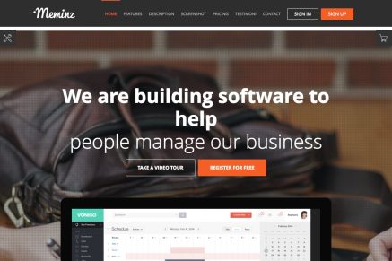 Meminz- Download Software Landing Page 3.2.0 WordPress Theme