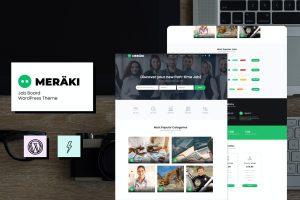 Meraki – Job Board WordPress Theme