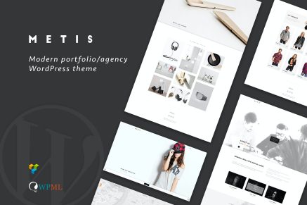 Metis - Portfolio / Agency WordPress Theme 1.0.0