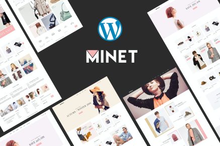 Minet- Minimalist eCommerce 1.9 WordPress Theme