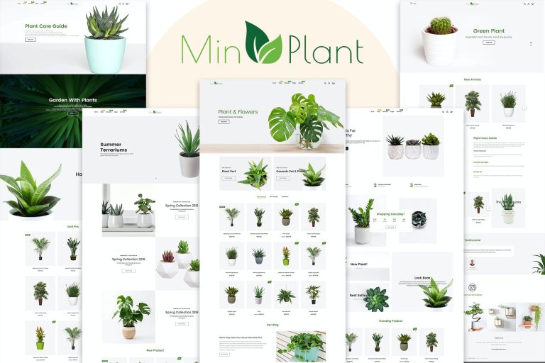 MinPlant – MultiPurpose Plant Store Shopify Theme