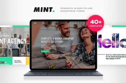 Mint- Creative Multi-Purpose 2.1.1 WordPress Theme