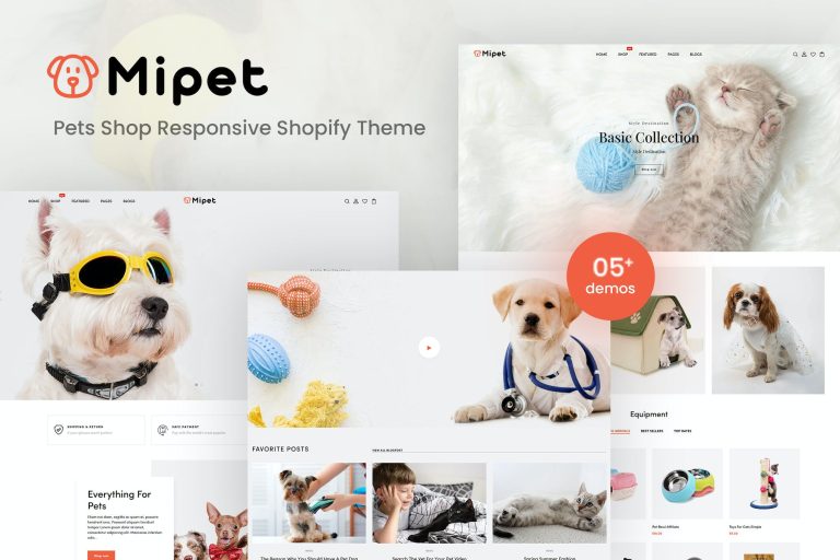 Mipet – Pets Shop Responsive Shopify Theme