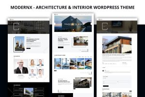 Modernx – Architecture & Interior WordPress Theme