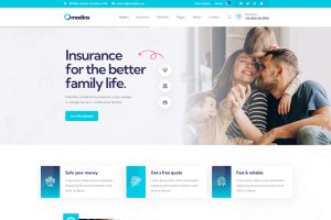 Modins – Insurance & Finance WordPress Theme