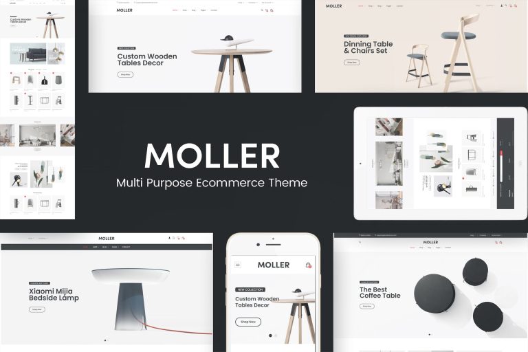 Moller – Furniture WooCommerce WordPress Theme