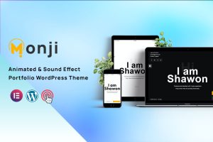 Monji – Personal Portfolio WordPress Theme