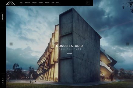 Monolit – Responsive Architecture WordPress Theme 2.0.7