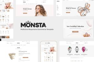 Monsta – Jewelry WooCommerce WordPress Theme