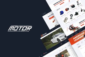 Motor – Vehicles, Parts & Accessories Web Template