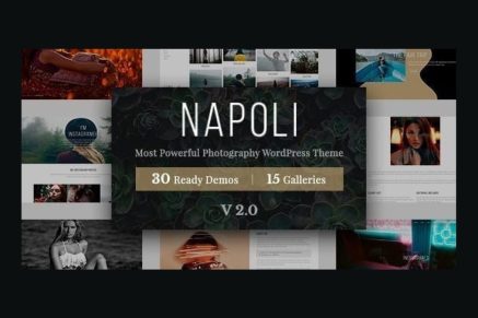 Napoli Photography 2.4.4 WordPress Theme